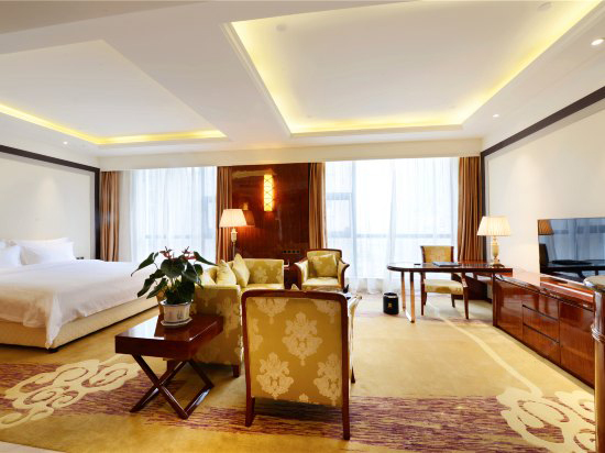 酒店客房辦公家具 廣東希爾頓酒店雙人套房配套方案