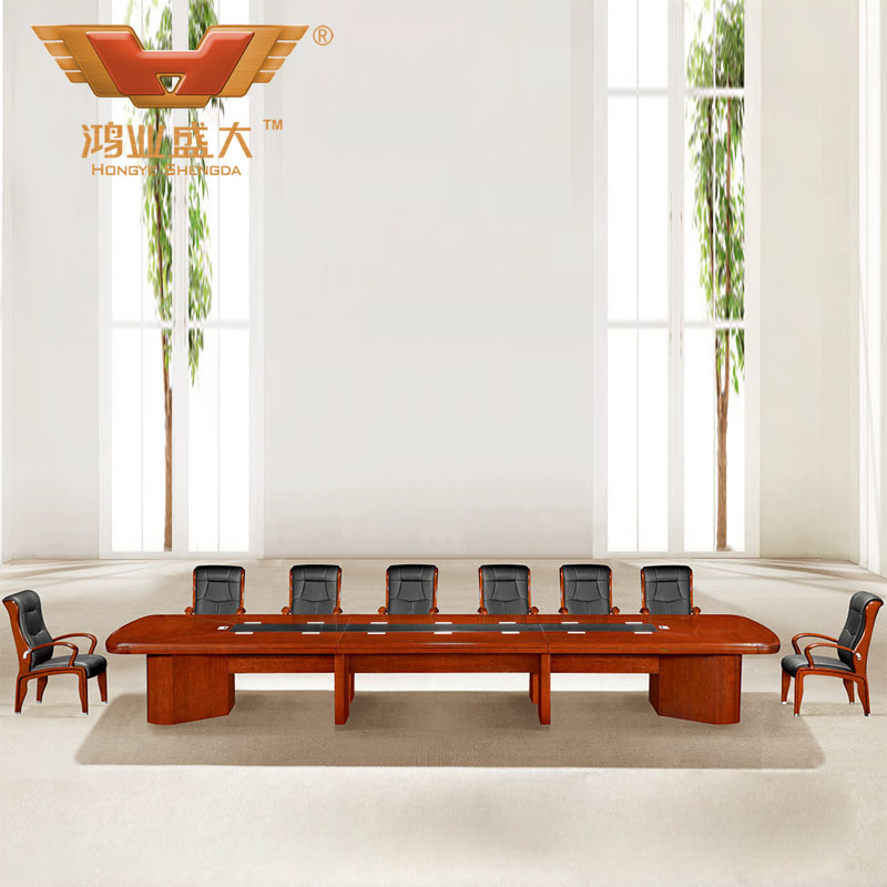 泰柚木辦公家具 高端會議桌HY-A5342