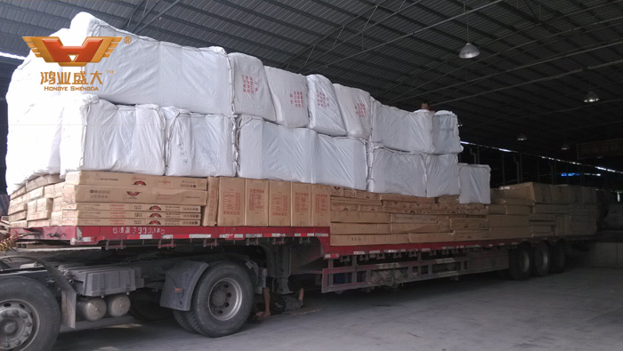 喜訊: 武漢某駕校1000平辦公樓 采購鴻業辦公家具,今天已發貨