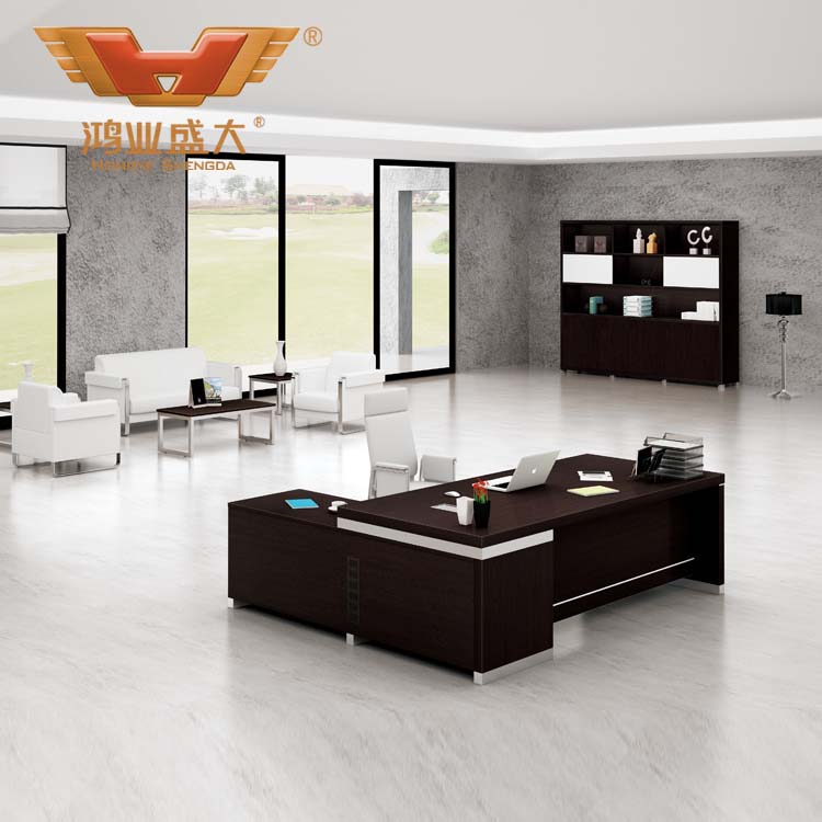 時尚板式辦公班臺 板式辦公班臺制造H80-0165