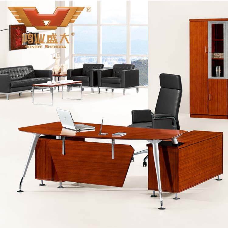 泰柚木實木辦公桌 大班臺 HY-D0420