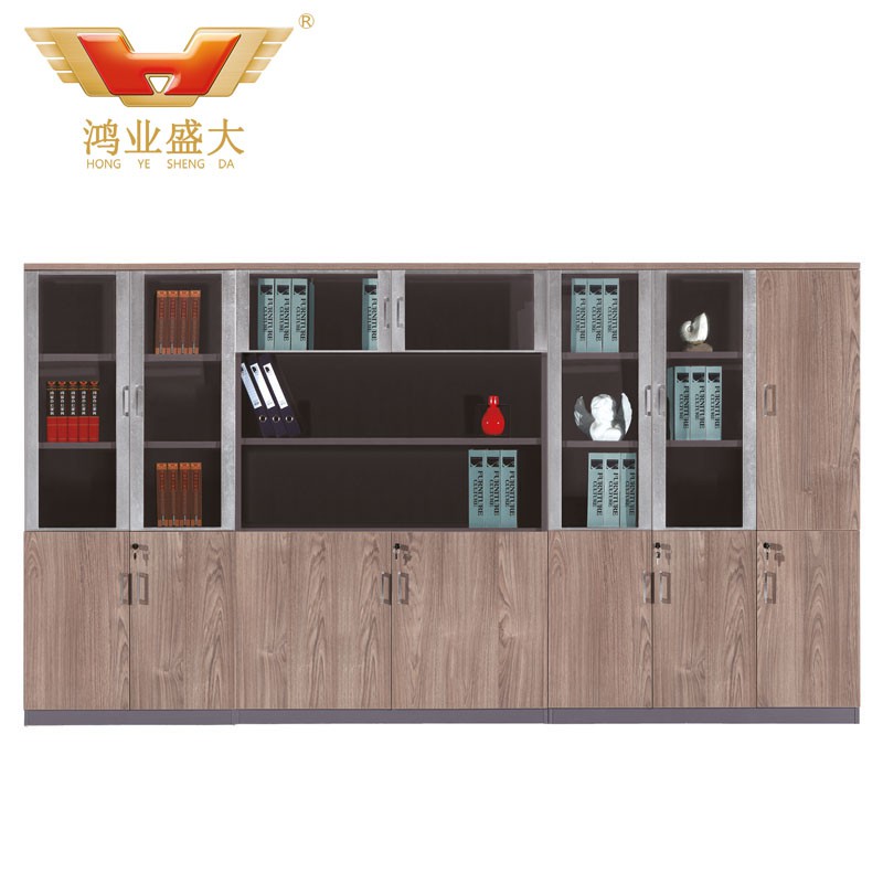 現代板式文件柜 時尚辦公室書柜HY-WH0211