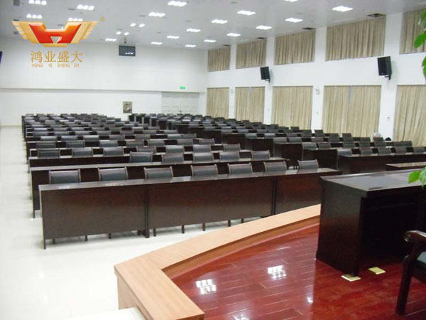 會議大廳辦公家具 湘投金天鈦金屬公司會議室配套方案