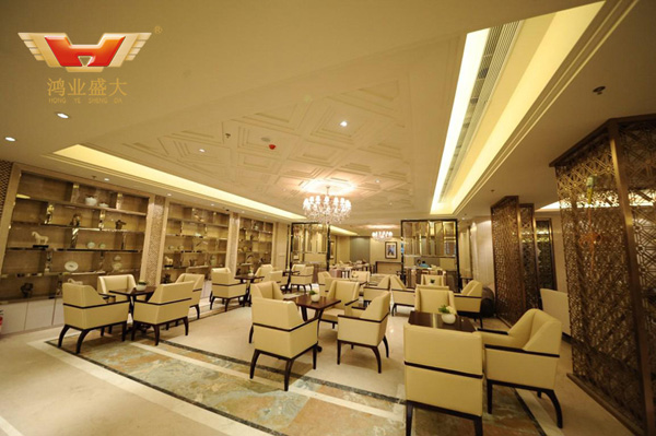大廳配套辦公家具 廣東希爾頓酒店大廳配套方案