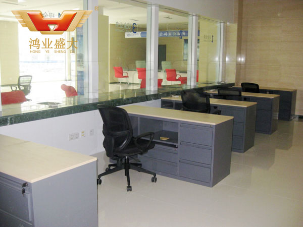 柜臺辦公家具 中國農(nóng)業(yè)銀行安徽分行業(yè)務(wù)柜臺配套方案