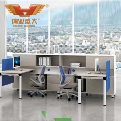 現(xiàn)代簡(jiǎn)約職員桌 二人職員桌定制 H50-0217