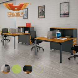 簡潔優美職員桌 職員桌訂制 H50-0208