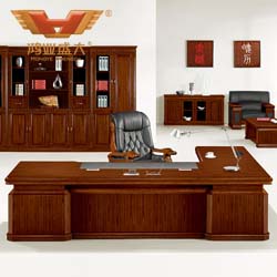胡桃色辦公臺 辦公臺批發HY-D6532