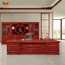 江門辦公家具 大班臺(tái)定制 HY-JN05